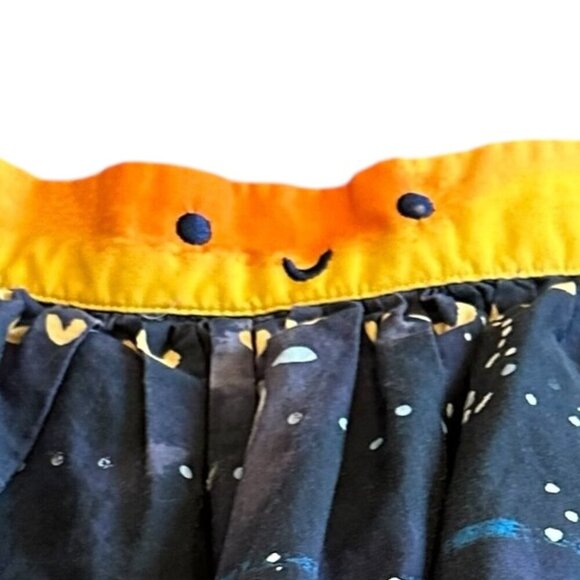 Modcloth 100% Cotton Space Universe Planet Skirt A-Line Full Size Medium - Picture 2 of 12